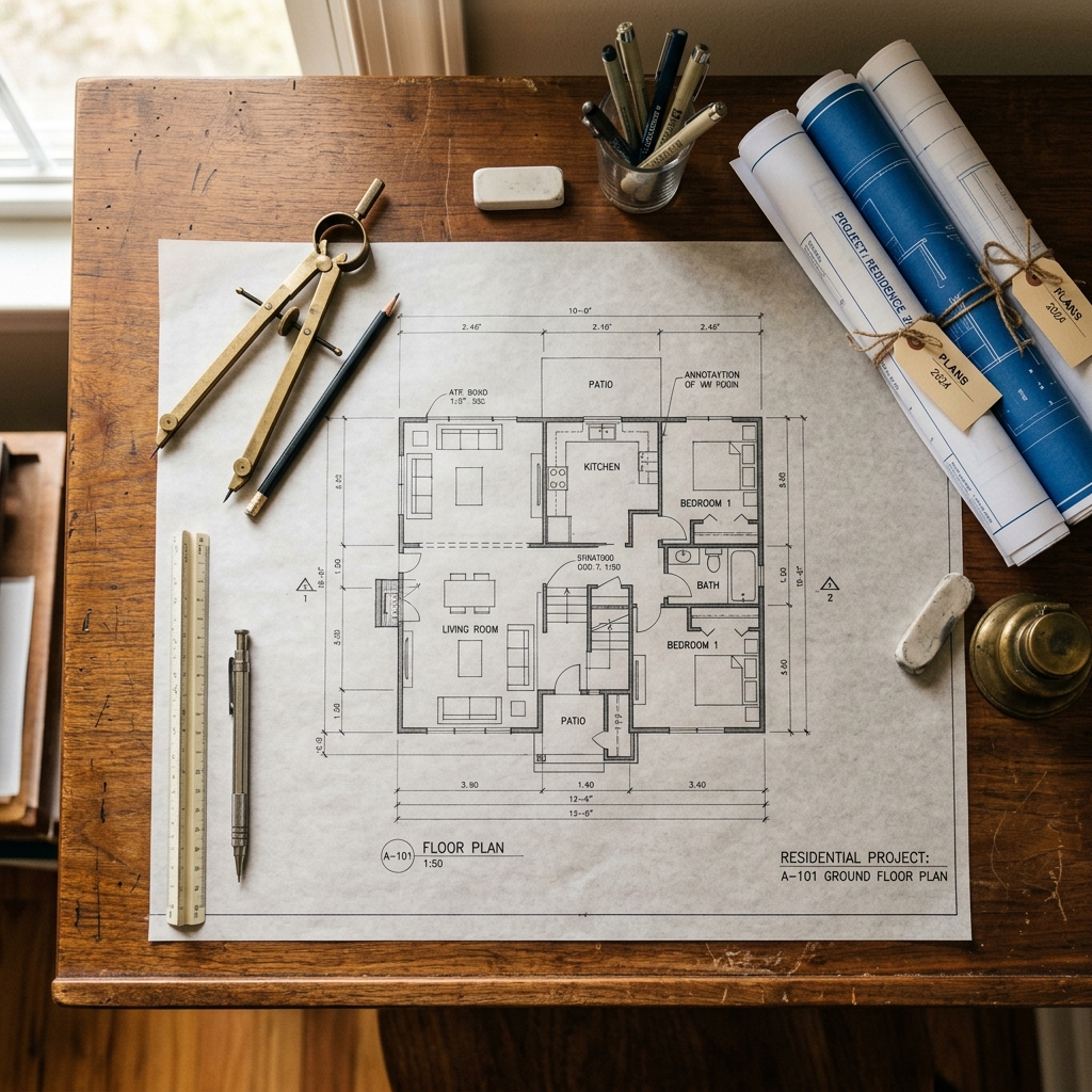 Loyal Projects layout planning - architecture floor plan design and layout blueprint